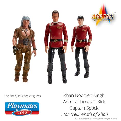 Playmates Toys Reveals First Wave of New STAR TREK Action Figures and ...