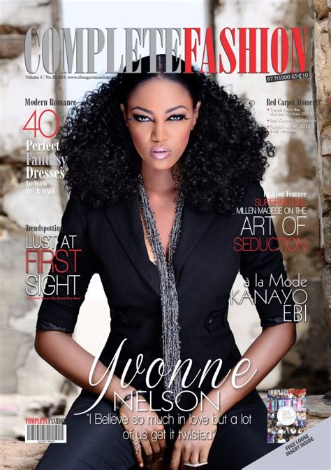 Yvonne Nelson On The Cover Of Complete Fashion Magazine - Fashion - Nigeria