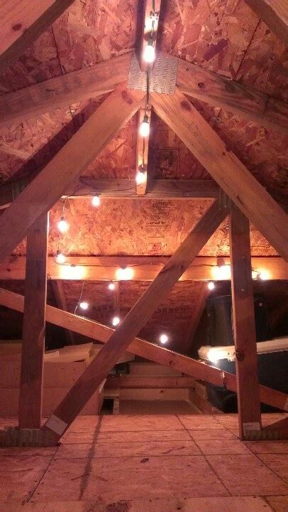 Pilotwoodworks.com | Attic lighting, Large bulb christmas lights, Lighting