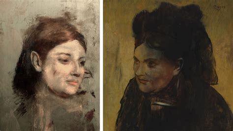 X-Rays Reveal Hidden Portrait Under Painting By Edgar Degas : The Two-Way : NPR