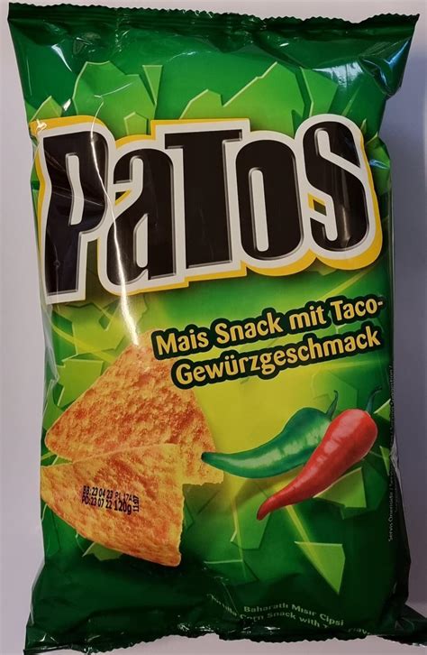 Patos Spicy Chips 120g | Velkommen til Dagligvare på nett - Dagligvarebutikk - Marutham.no