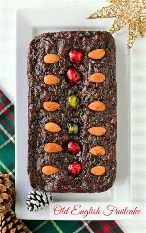 Old English Fruitcake. A centuries old tradition, like your Nan used to ...