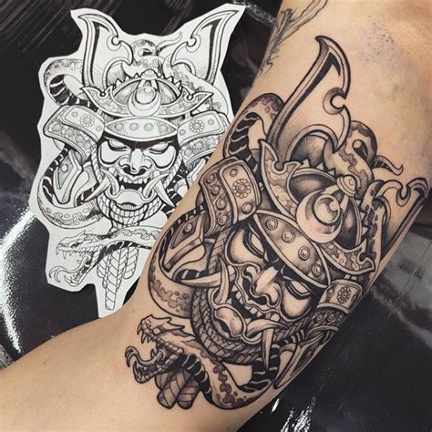 Twin Monkey Tattoo on Instagram: ““Kabuto x Hebi” A tattoo for mr ...