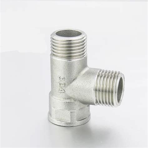 Aliexpress.com : Buy 304 Stainless steel 1/2" Tee Junction Joint Pipe ...