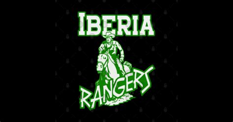 Iberia Rangers High School Missouri mascot - Iberia Rangers - Sticker | TeePublic