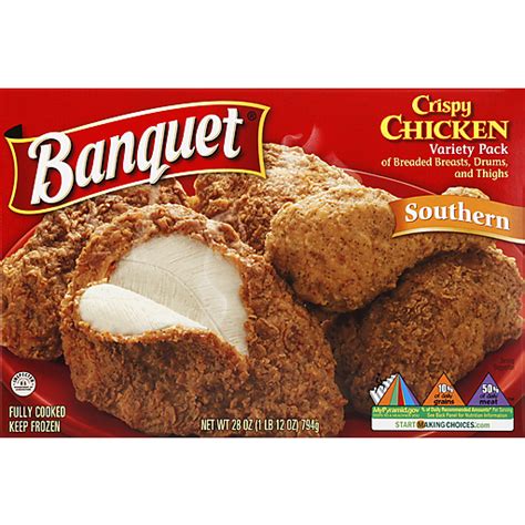 Banquet® Variety Pack Southern Crispy Chicken 28 oz. Box | Chicken | Edwards Food Giant
