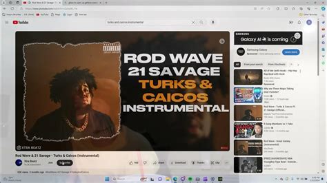 Turks and Caicos - Rod Wave (Cover) - YouTube