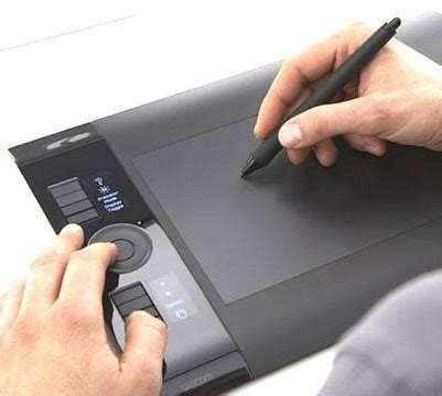 Digitizer Tablet for On-line Signature Scan (Wacom Intuos4) | Download ...