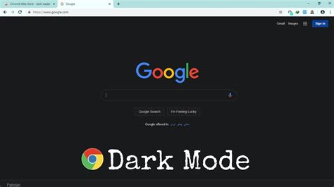 How to use Dark Mode On Chrome Web Browser On Your Computer - YouTube