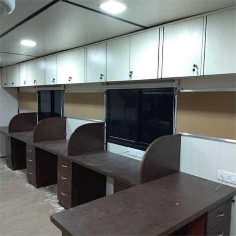 White Portable Office Cabin Workstation at Best Price in Vijayawada | D'mello Cabins