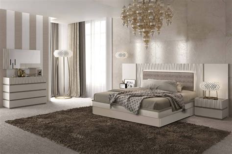 ESF Marina Bedroom Set in Taupe Finish Made in Spain