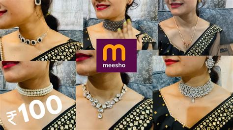 Meesho Jewellery sets under ₹200😱|| Review Only😊 - YouTube