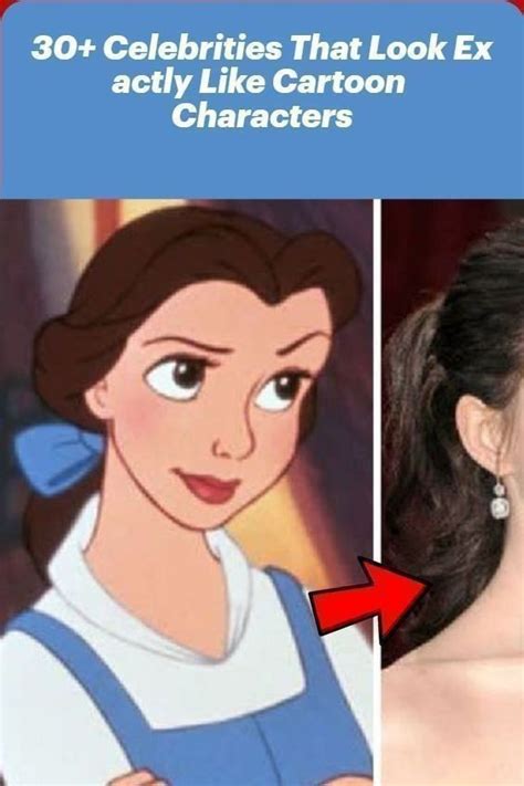 30 celebrities that look exactly like cartoon characters – Artofit