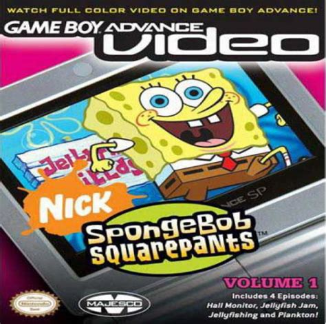 Game Boy Advance Video - SpongeBob SquarePants - Volume 1 for Nintendo ...