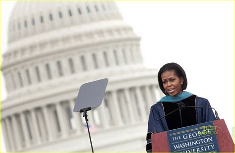 Michelle Obama: Commencement Speech at GWU!: Photo 2451164 | Michelle ...