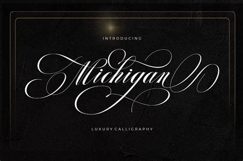 Michigan font | free download for WEB