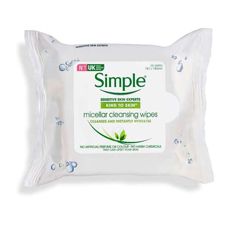 Simple Micellar Cleansing Wipes