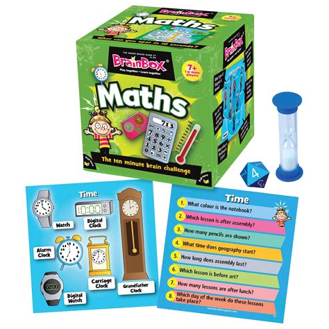 BrainBox Maths Memory Game | Fun brain, Math for kids, Educational toys ...