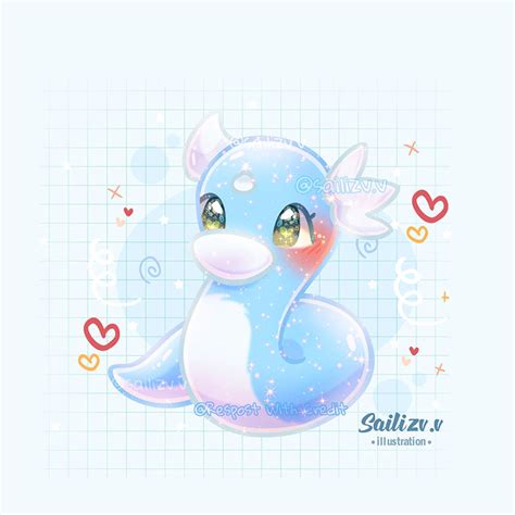 Dratini Fanart by sailizv.v on Behance