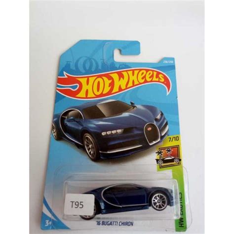 Jual Hot Wheels - 16 Bugatti Chiron Blue di Seller RoyAleksander - Manggarai Selatan, Kota ...