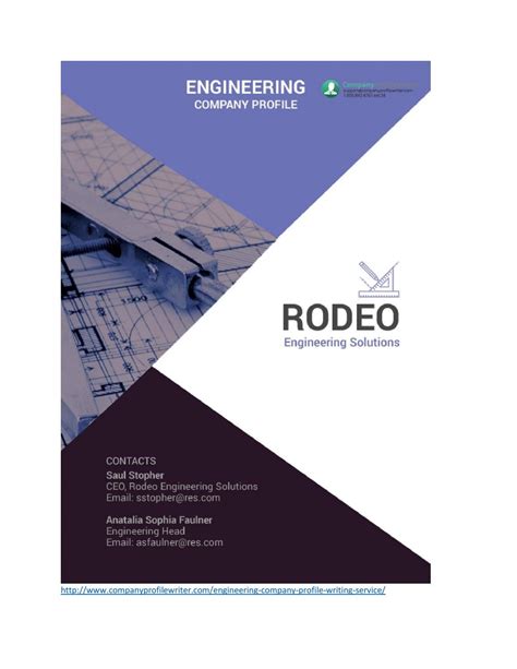 Engineering Company Profile Sample by Company Profile Samples - Issuu