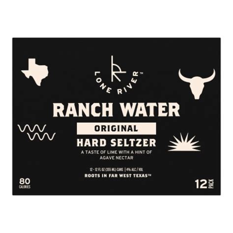 Lone River Ranch Water Original Hard Seltzer, 12 - 12.0 FL OZ - Kroger