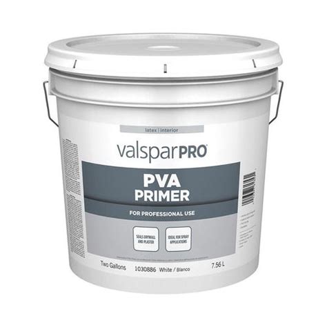 Valspar Pro Interior Pva Water-Based Wall and Ceiling Primer (2-Gallon) in the Primer department ...