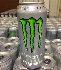 Blonder and Thinnerrr : "Energy" Drink Review: Monster Unleaded