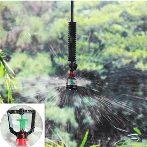 360Degree Rotary Micro Spraying Equipment Gardening Atomization Micro sprinkler Irrigation ...