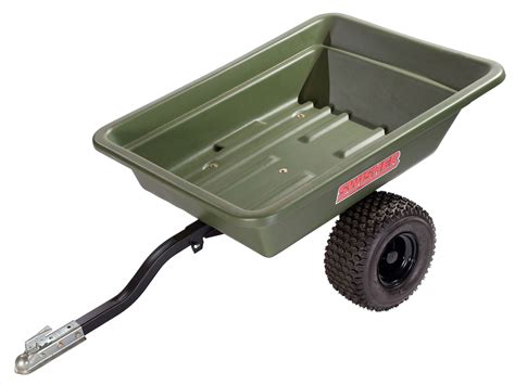 Swisher Pull Behind ATV Poly Dump Cart 20 Cubic Ft