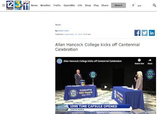 College History Garden: Allan Hancock College Celebrates Centennial