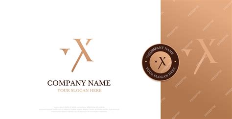 Premium Vector | Initial vx logo design vector