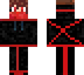 Black Hoodie Skin | Minecraft Skin