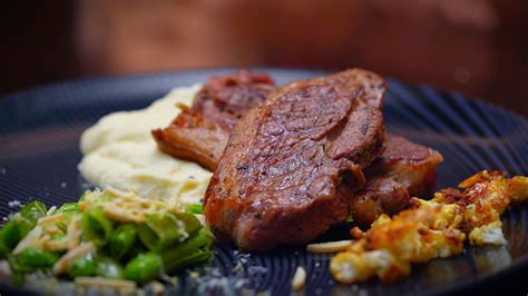 Henry & Anna's Lamb Rump with Cauliflower Two Ways | My Kitchen Rules Pete Evans, My Kitchen ...