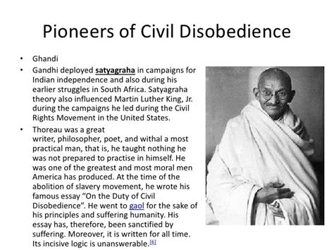 Civil Disobedience