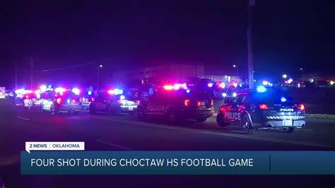 1 dead and several injured at Choctaw High school football game