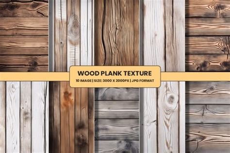 Rustic Wood Plank Texture Background Graphic by Pixeness Digital ...