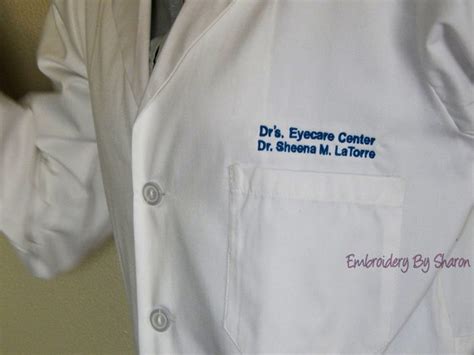 Professional Lab Coats Medical Lab Coats Personalized With - Etsy