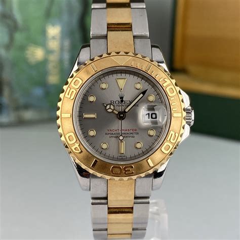 1999 Rolex Yacht-Master 169623 Steel 18K Yellow Gold - Awadwatches