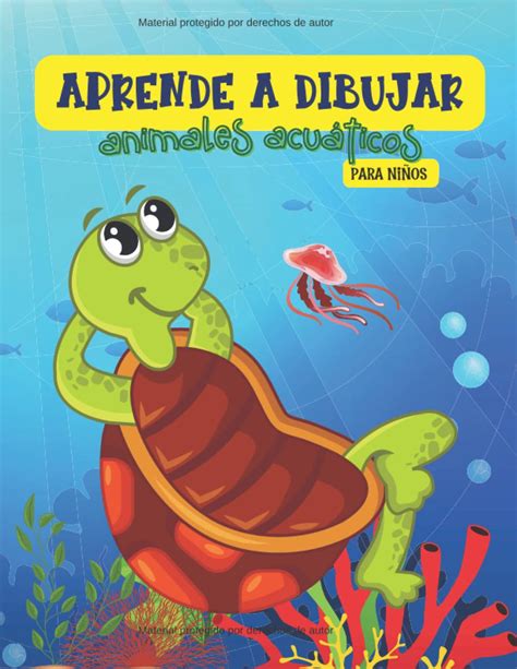 Buy Aprende a dibujar animales acuáticos: Libro de actividades de ...