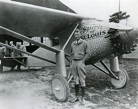 The Spirit of St. Louis carried Charles Lindbergh from New York to Paris in 33 and a half hours ...