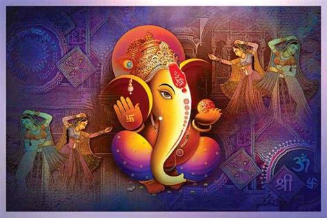 21 Best Lord ganesha painting on canvas for home vastu gp07L