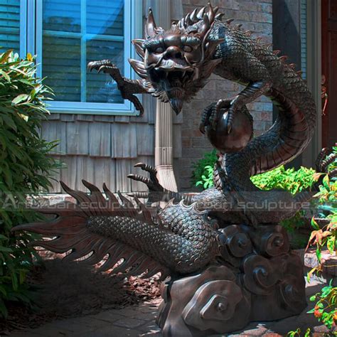 Chinese Dragon Sculptures