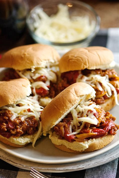 Sloppy Joe Sliders – Italian Style | Ciao Chow Bambina