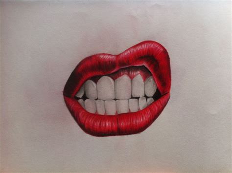 Lip Drawing by carolin-eli on DeviantArt