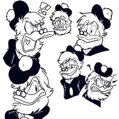 "Glomgold Flintheart", by grasstains. | Walt disney characters, Duck tales, Disney duck