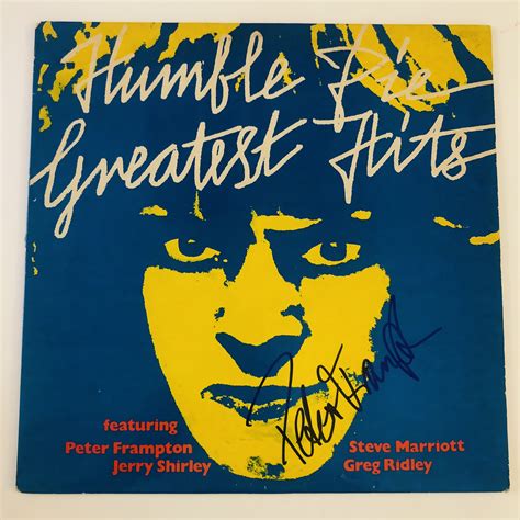 Lot Detail - Humble Pie: Peter Frampton In-Person Vintage Signed ...