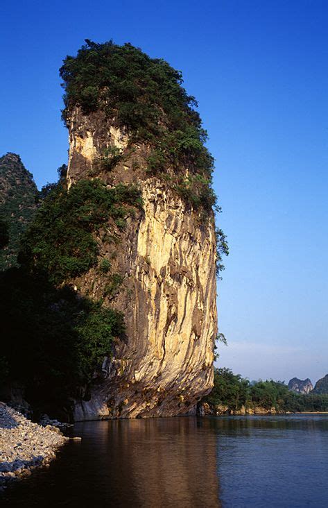 Karst towers, the rocky formations by the Li river in China near Guilin | Nature, Around the ...