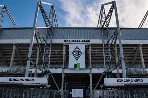 Football Arena Borussia-Park, Home Stadium of Borussia Monchengladbach ...