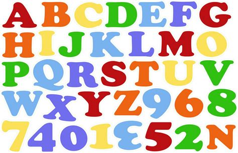 Alphabet and Numbers Wall Decals | iStickup Wall Stickers – iStickUp